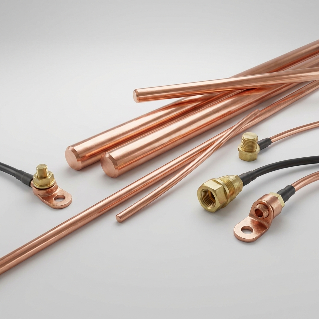 Materiales puesto a tierra